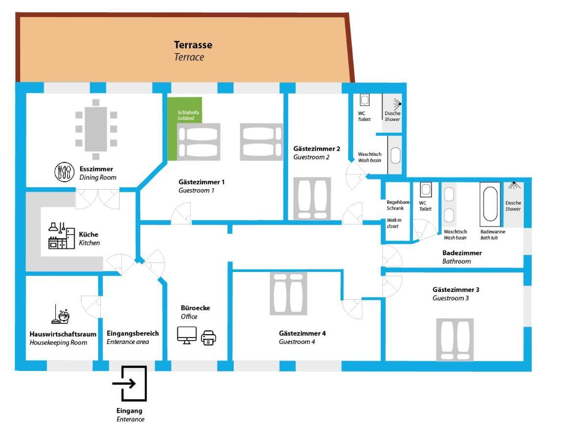Ferienwohnung Wohnraum By Steidle Buxheim  Exterior foto